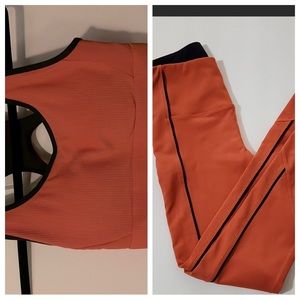 Matching bra and leggings